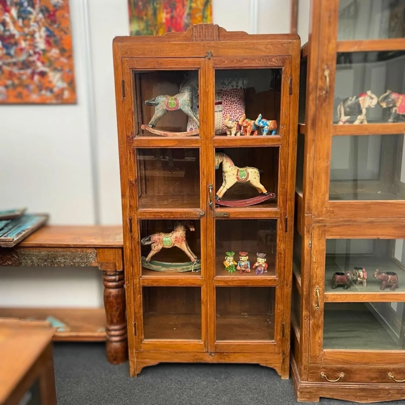 Vitrine Holz
