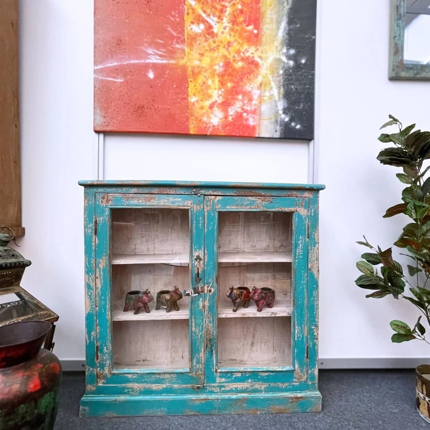 Vitrine Holz
