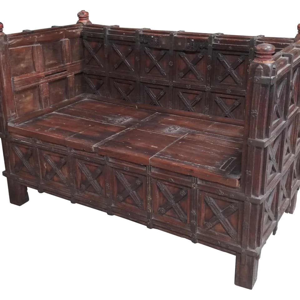 Sofa Box Holz