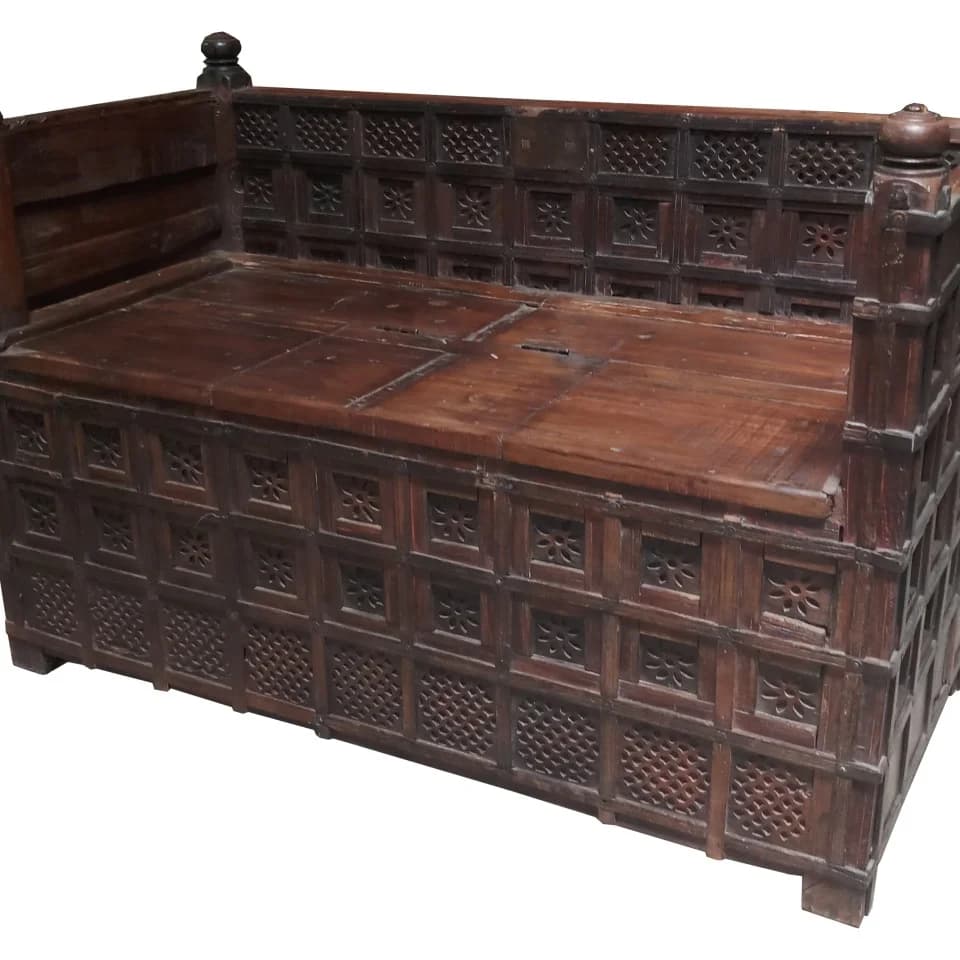 Sofa Box Holz