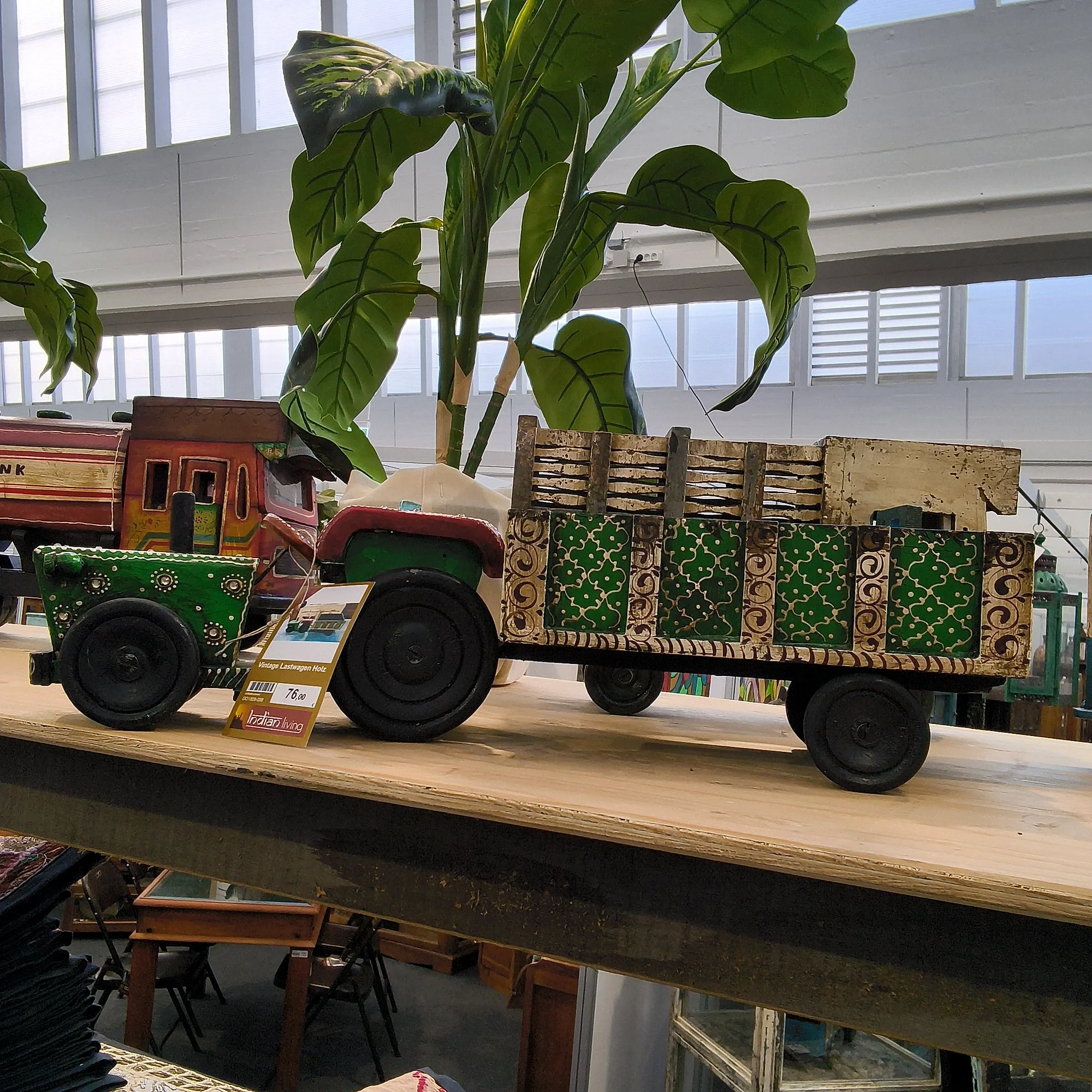 Vintage Lastwagen Holz