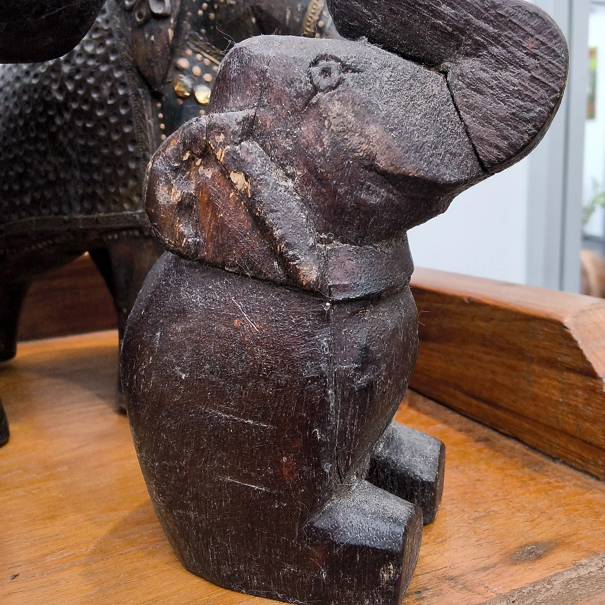 Elefant Holz
