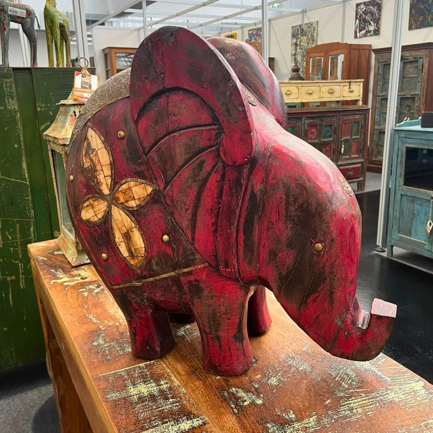 Elefant Holz