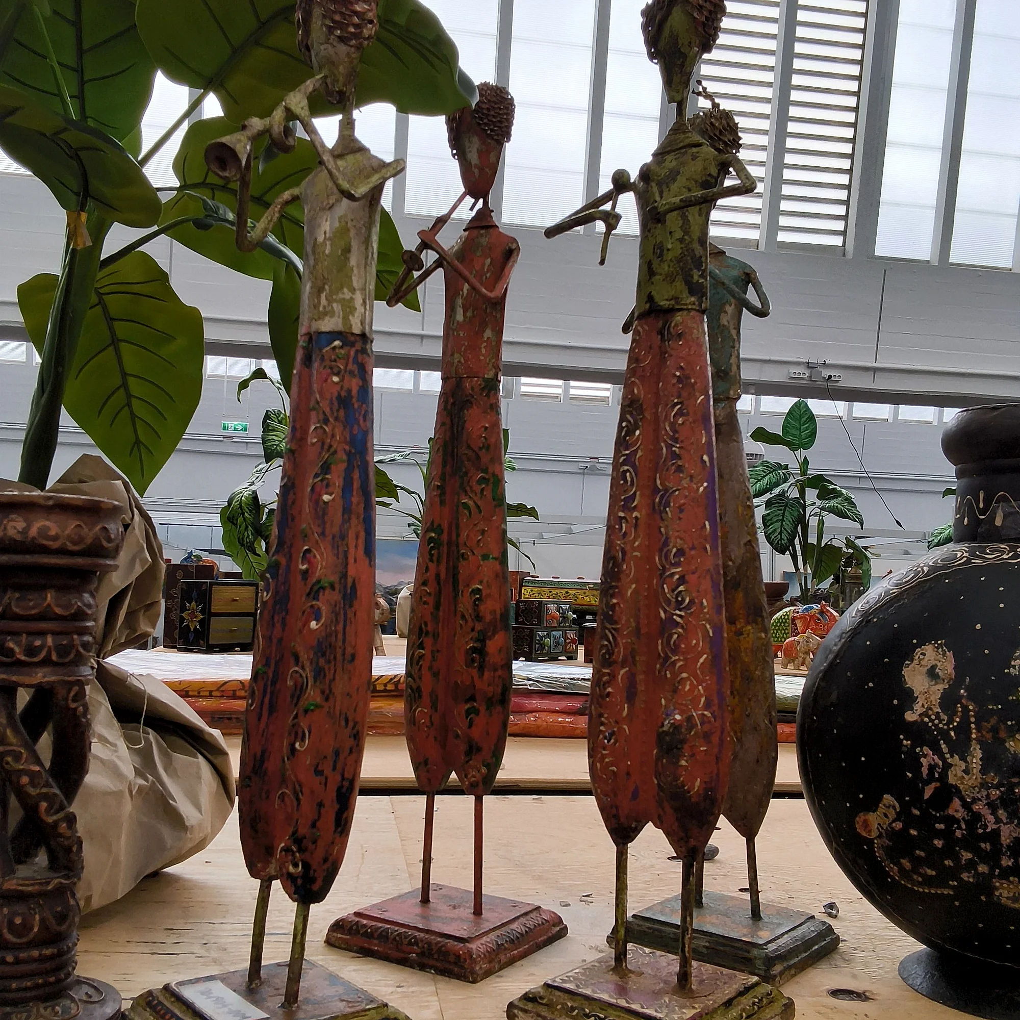 Dekorative Metallfiguren – verschiedene Designs
