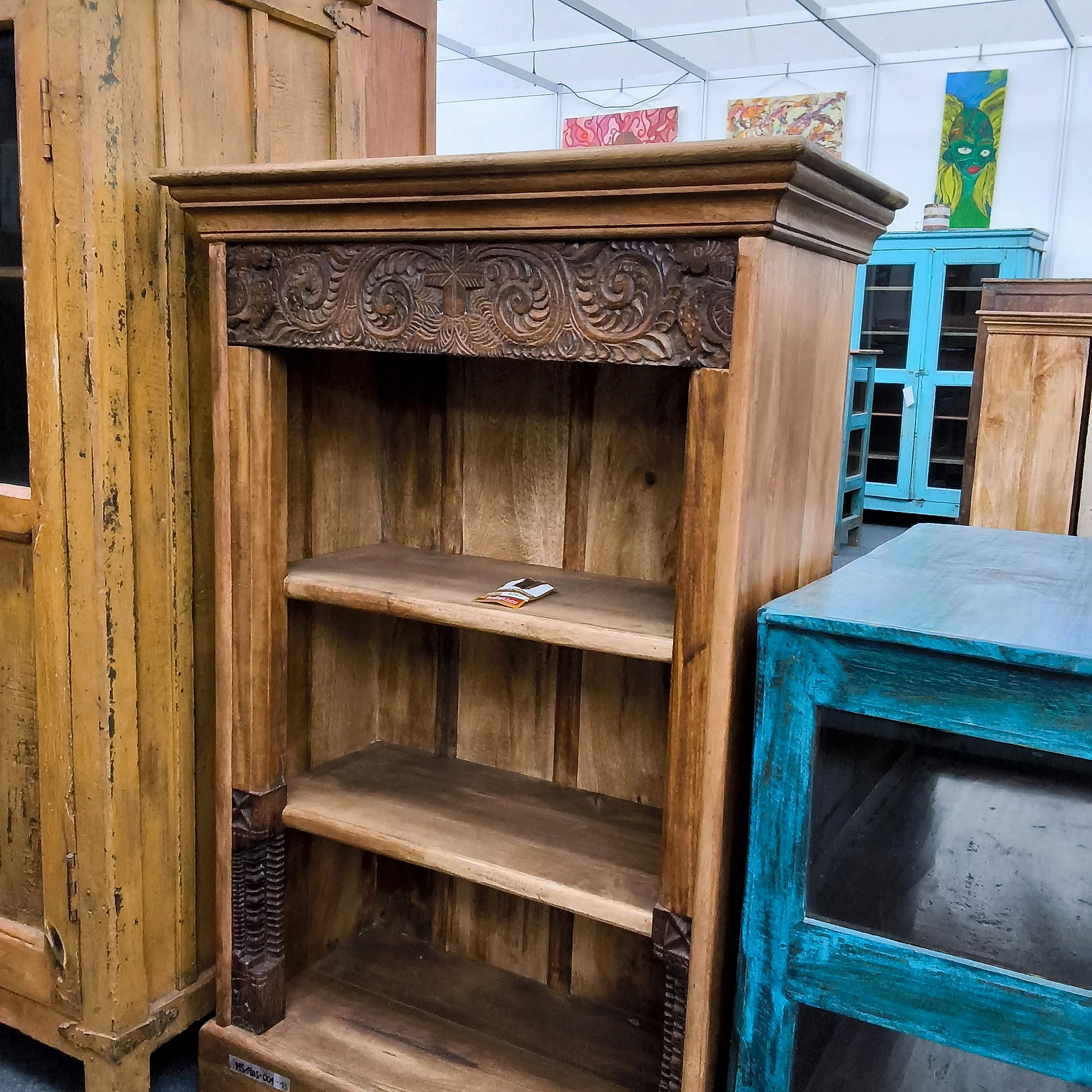 Kleines Holz Bücherregal