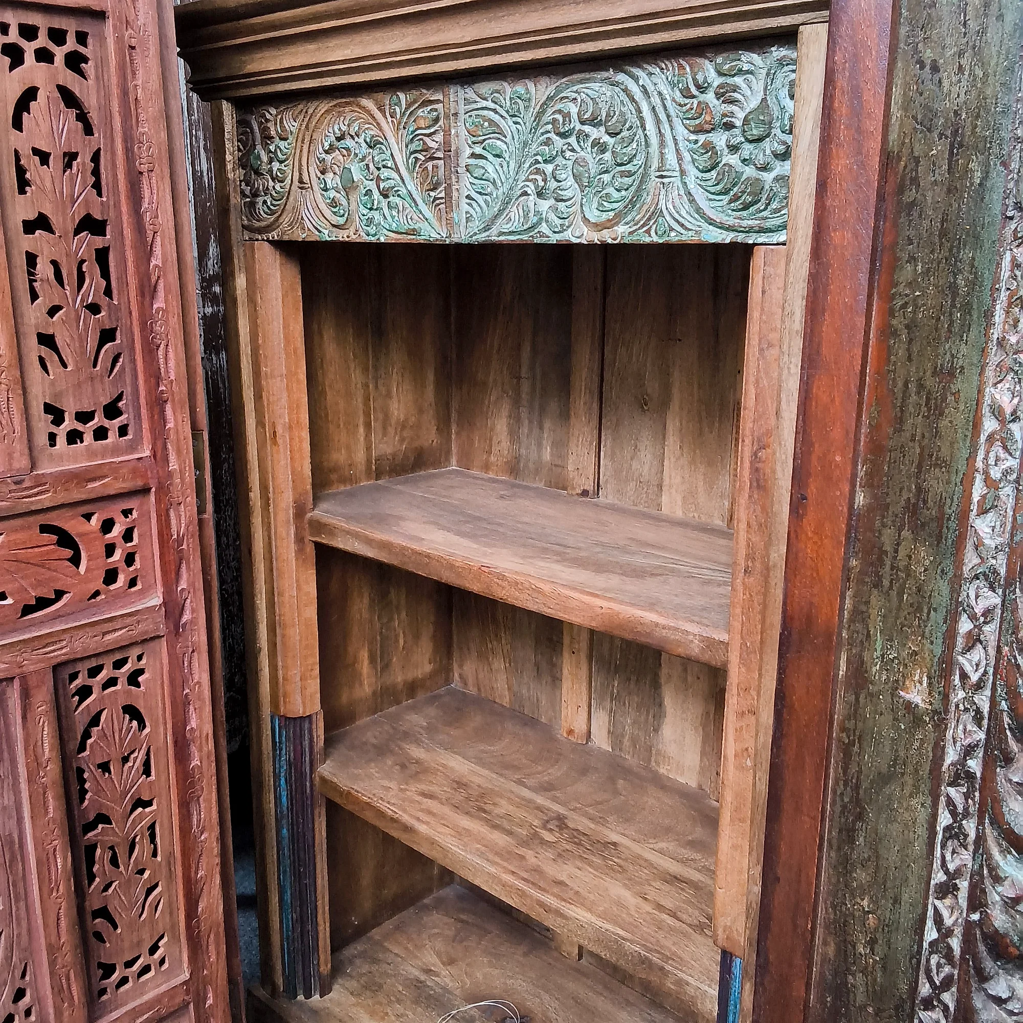 Kleines Holz Bücherregal