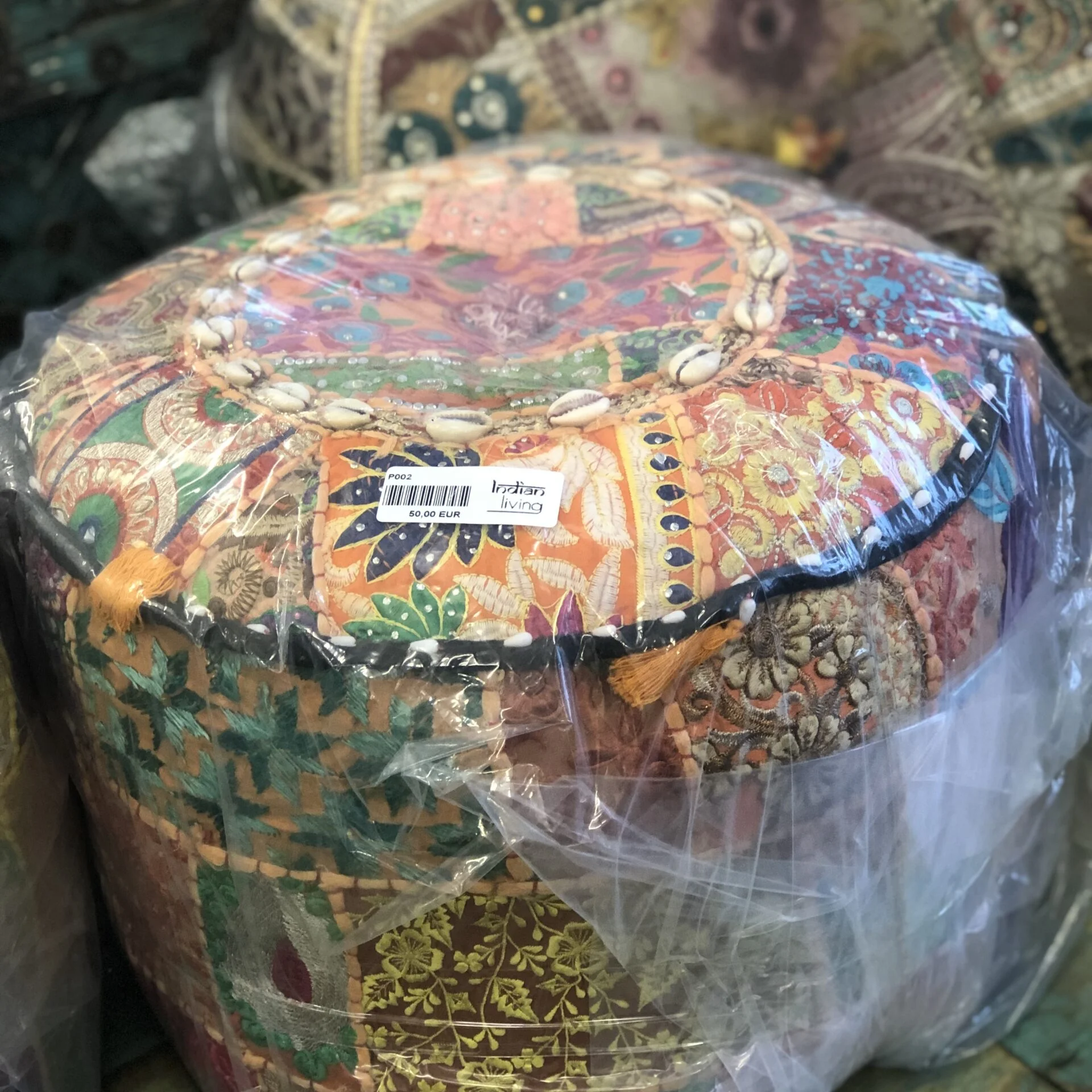 Sitzpolster 40x40x30cm Baumwolle