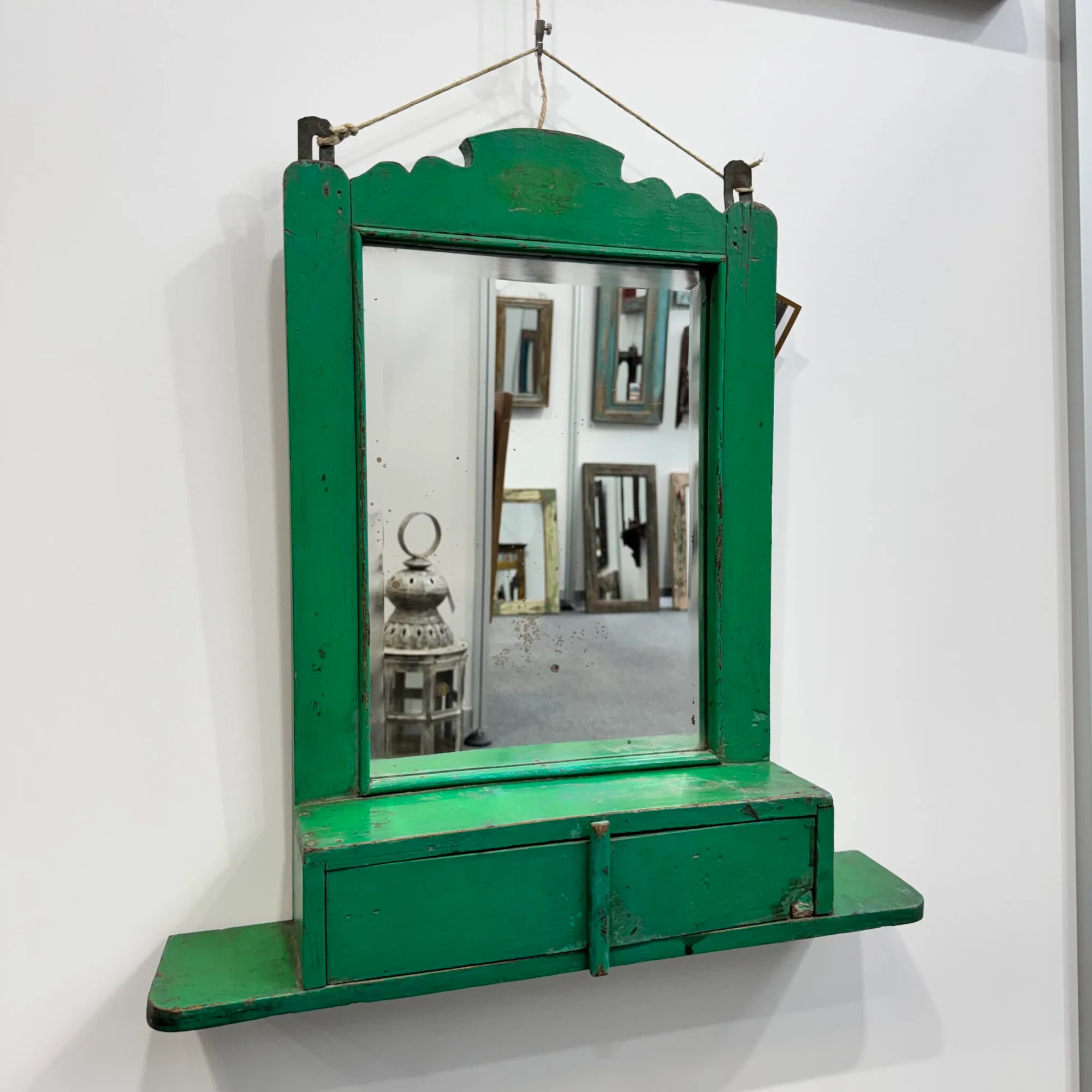 Spiegel Altholz Rustikal