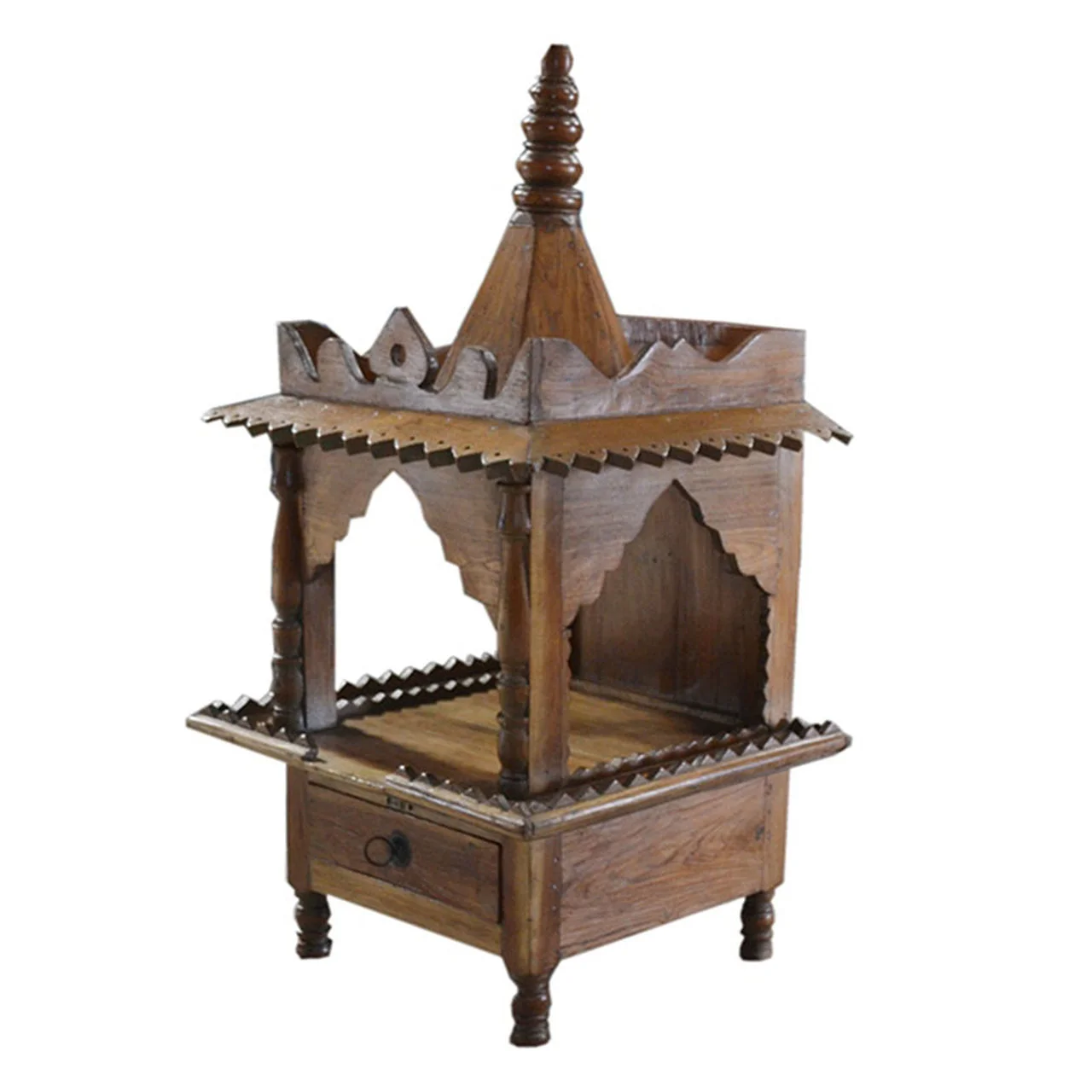 Hausaltar braun Holz