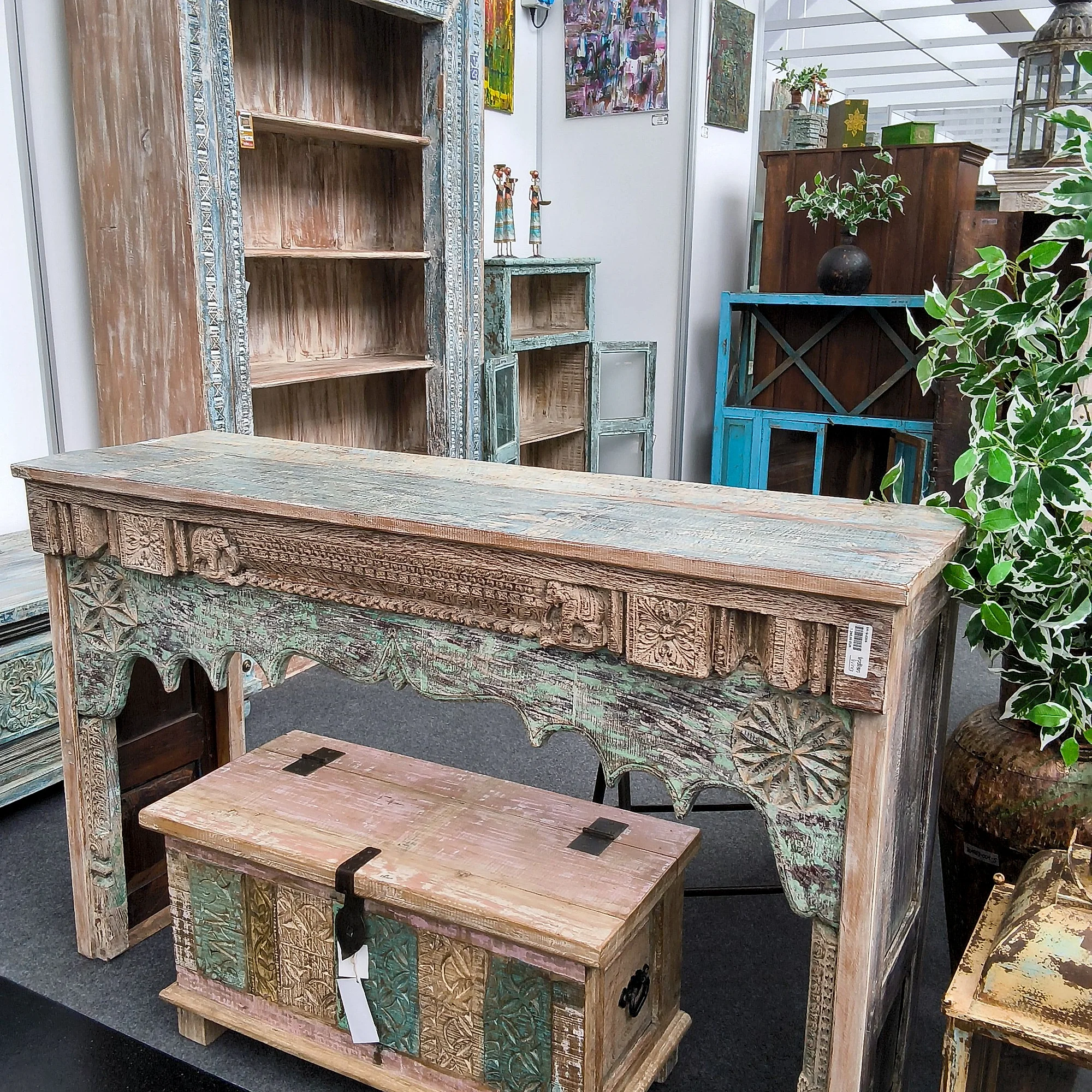 Konsolentisch Holz