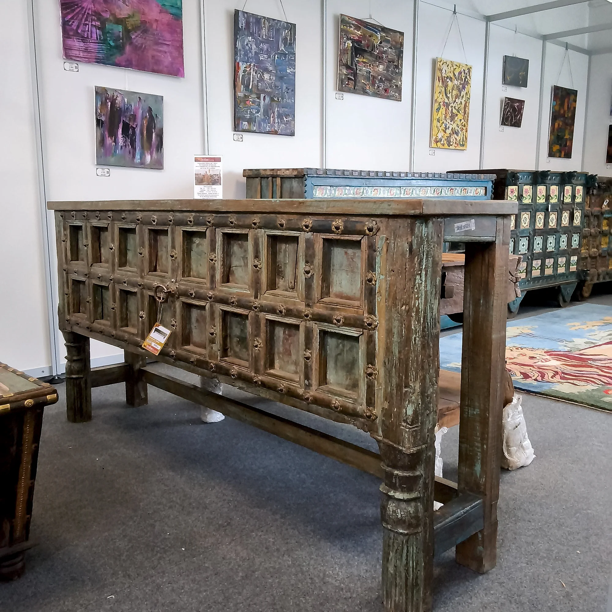 Konsolentisch Holz