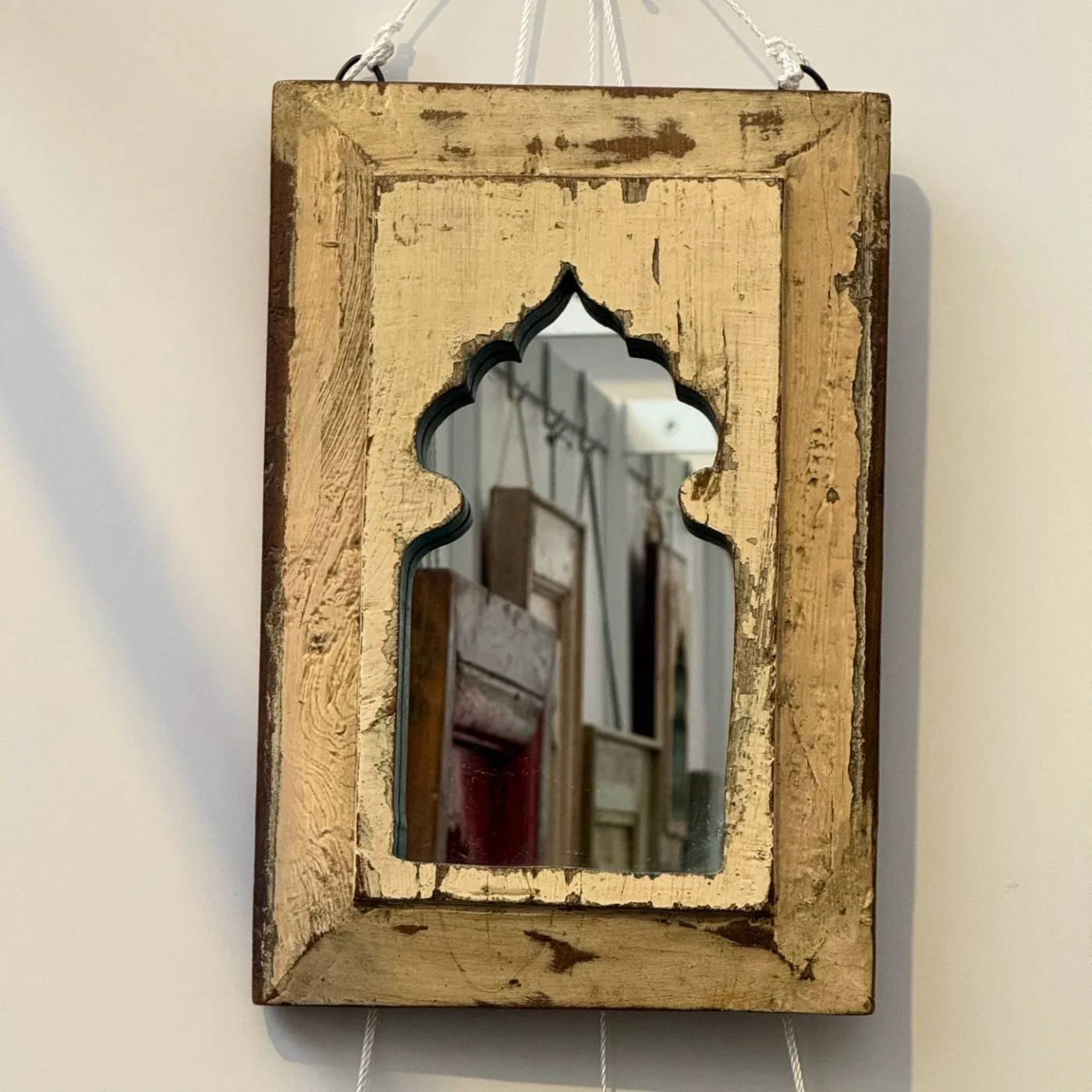 Rahmen mit Spiegel Holz