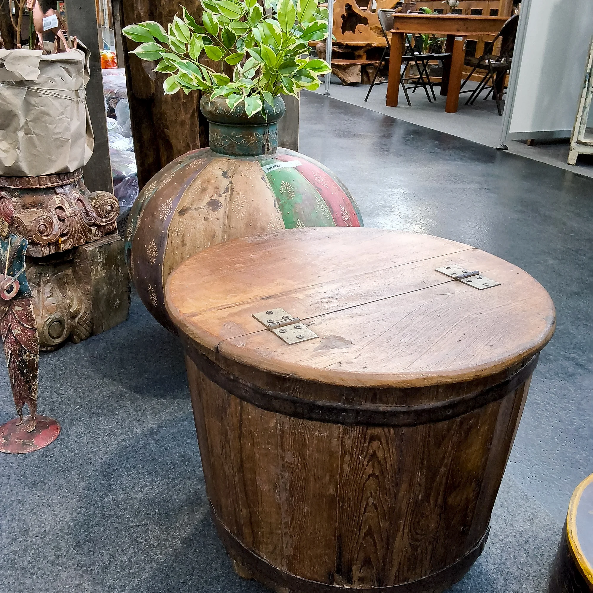 Box Tisch Holz