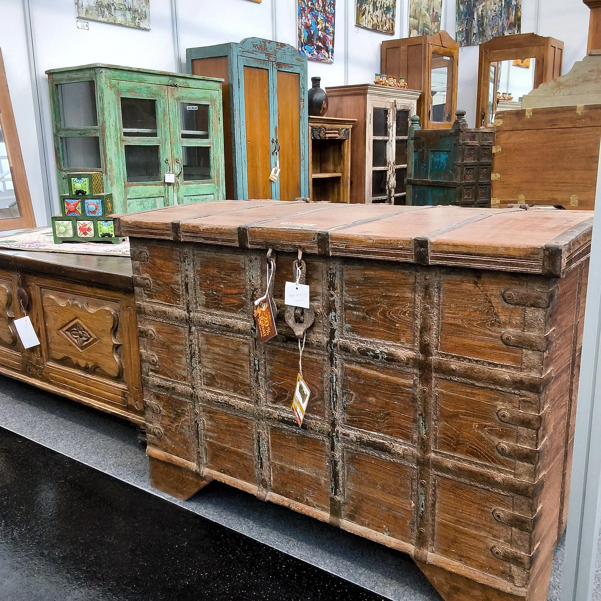 Truhe Holz