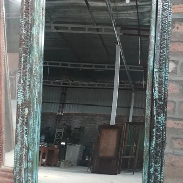 Rahmen mit Spiegel Holz