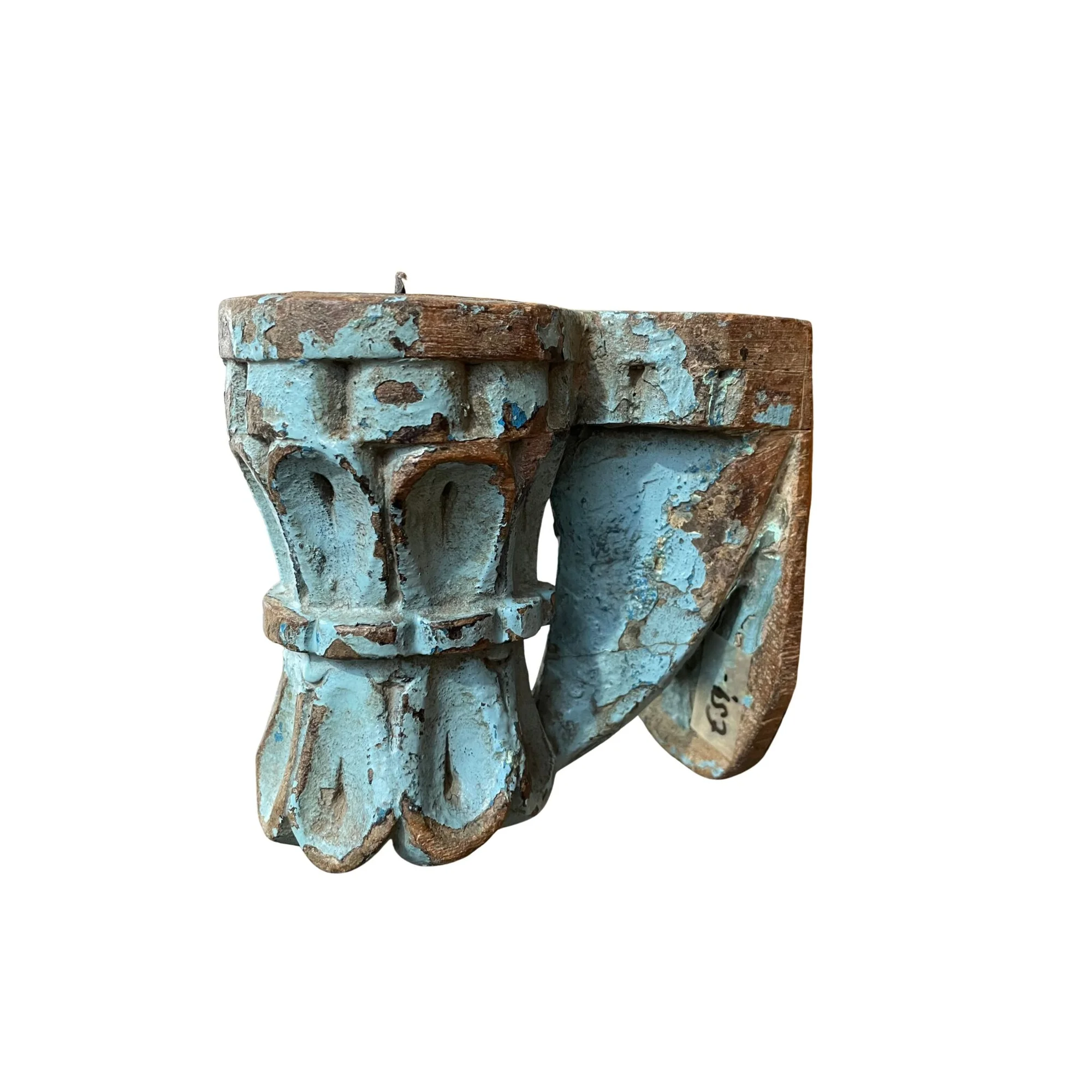 Wandkerzenhalter mit ornamentaler Form