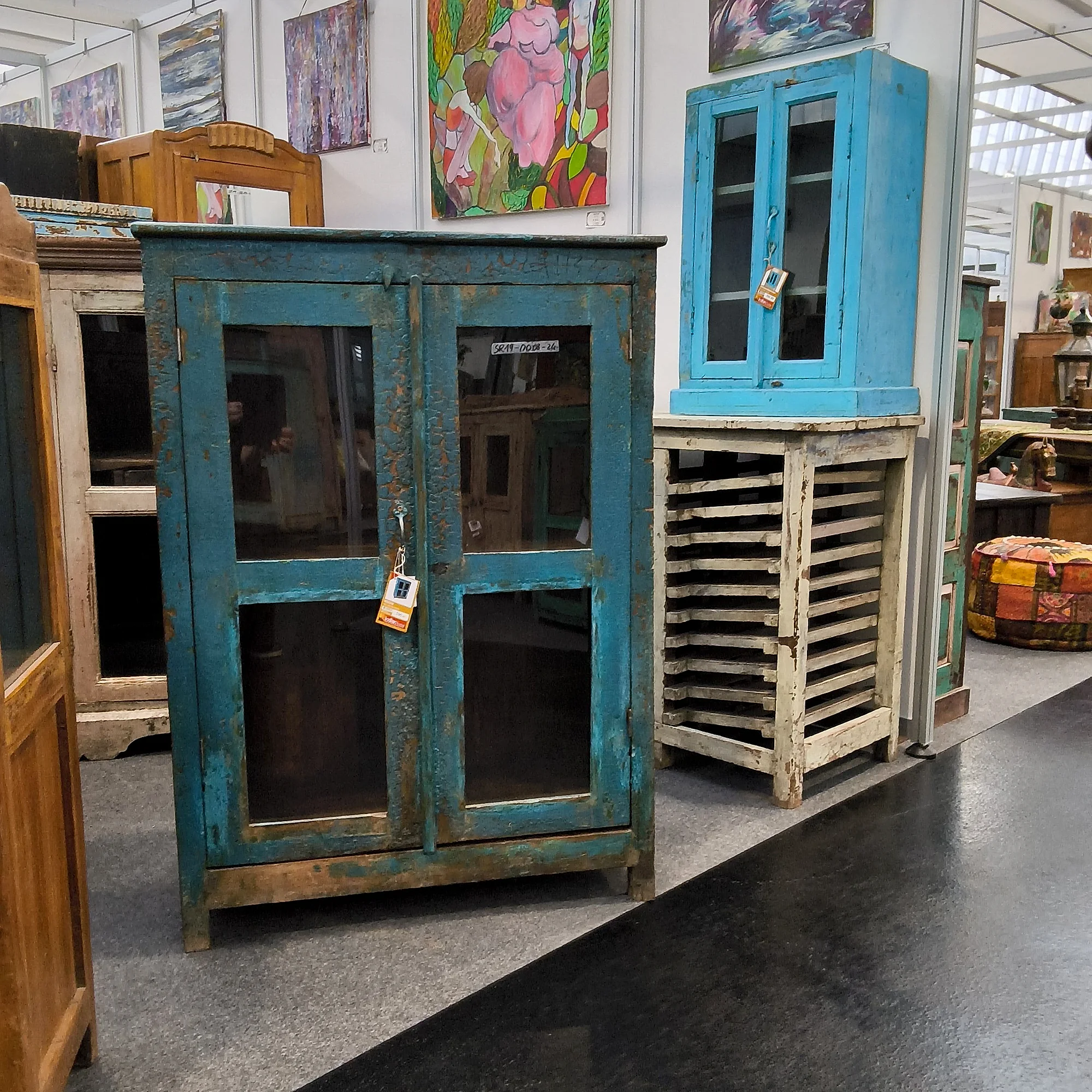 Vitrine Holz