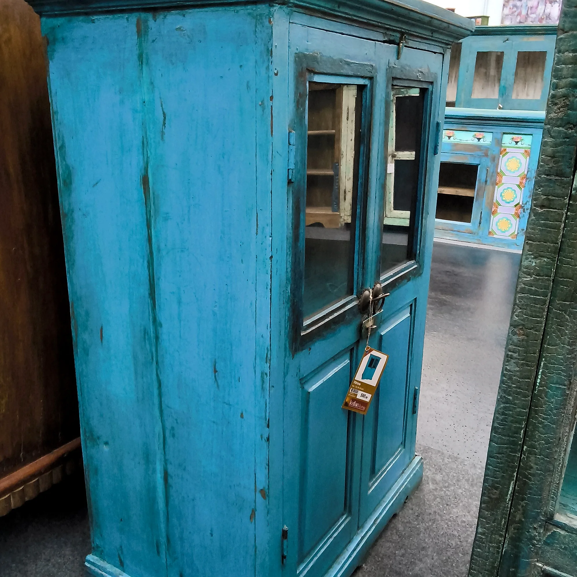 Vitrine Holz