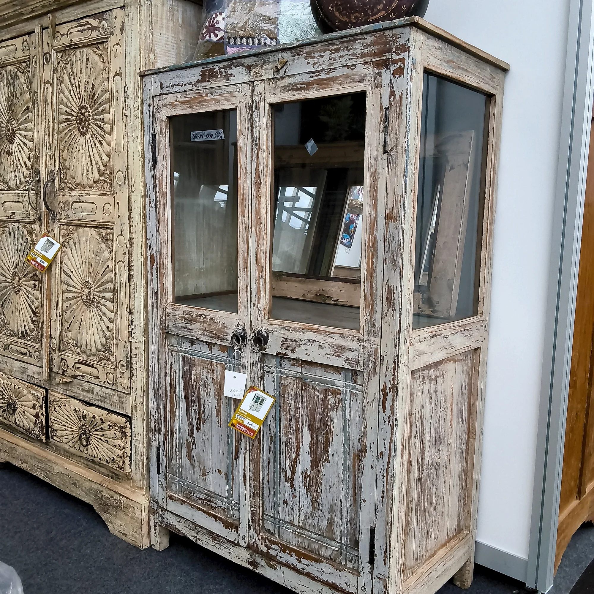 Vitrine Holz