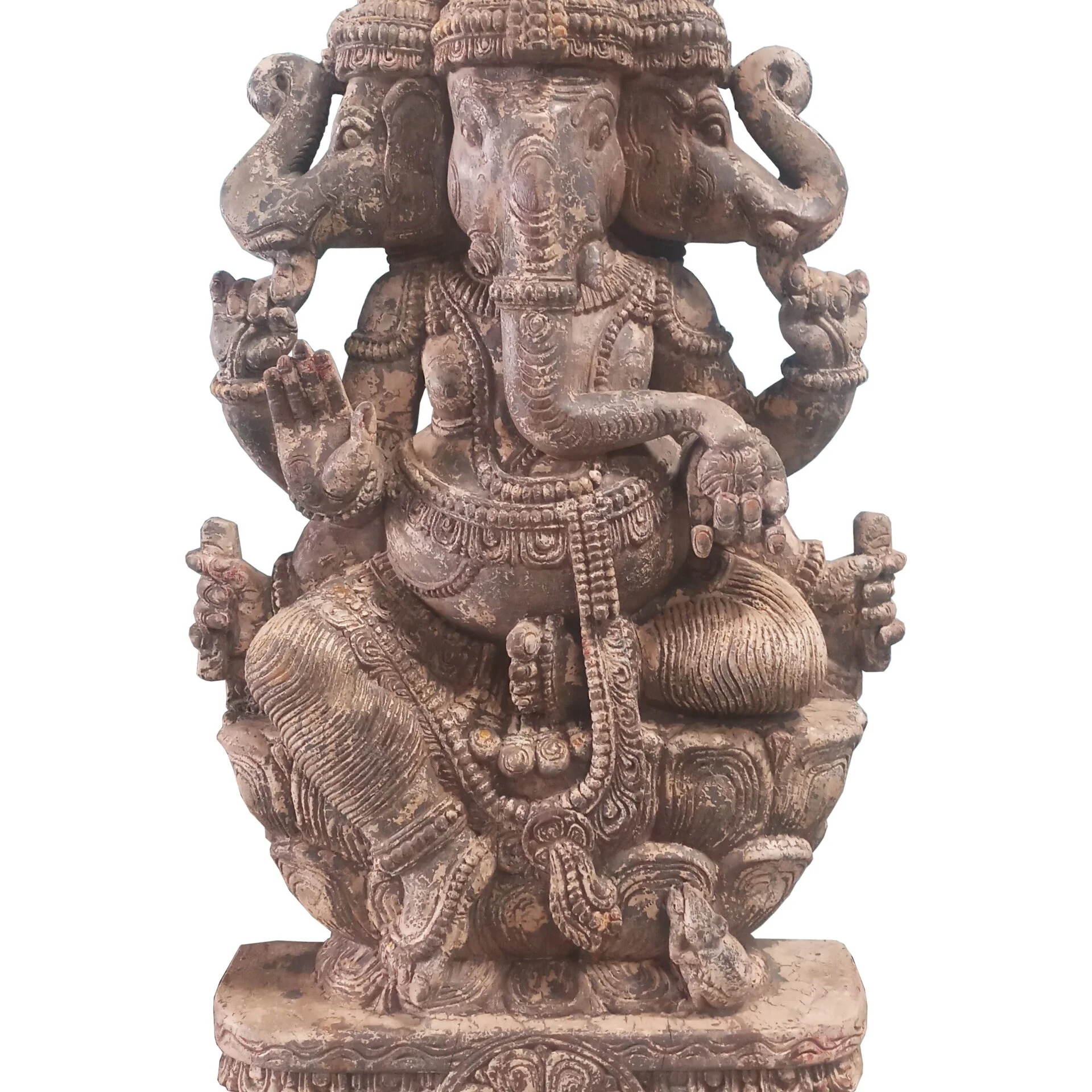 Ganesha Statue Holz