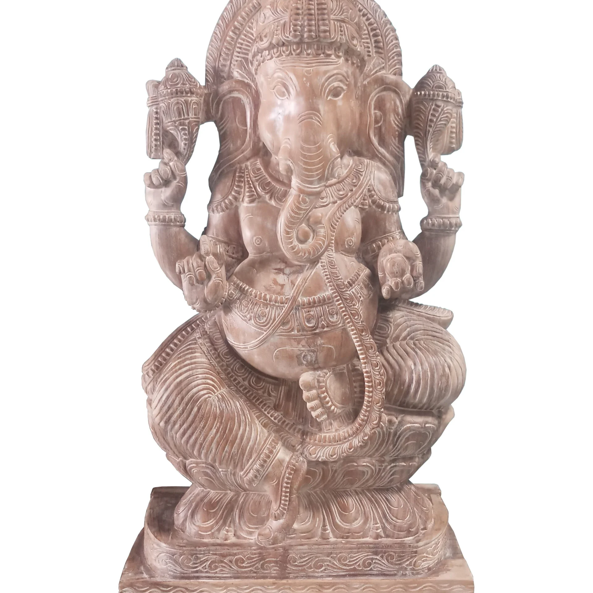 Ganesha Statue Holz