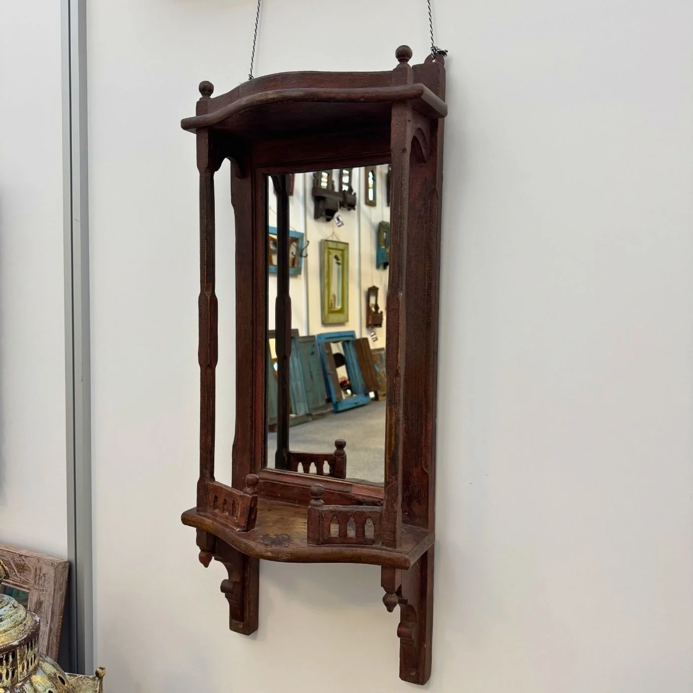 Badezimmer Spiegel Holz