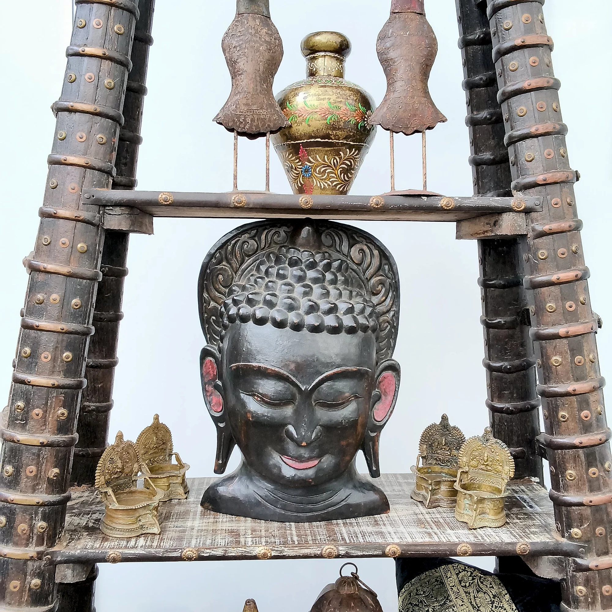 Buddha Maske Holz
