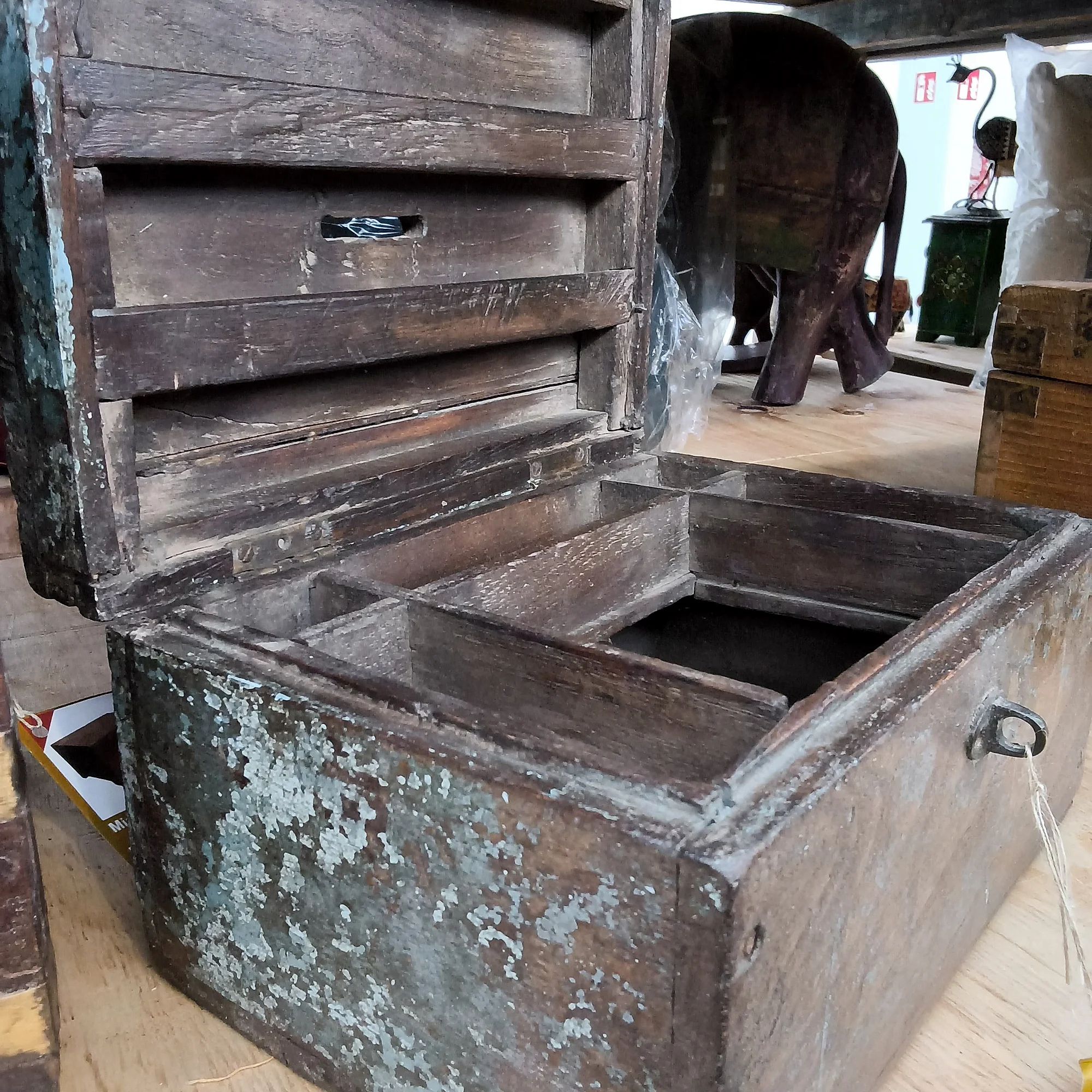 Geld Box Holz