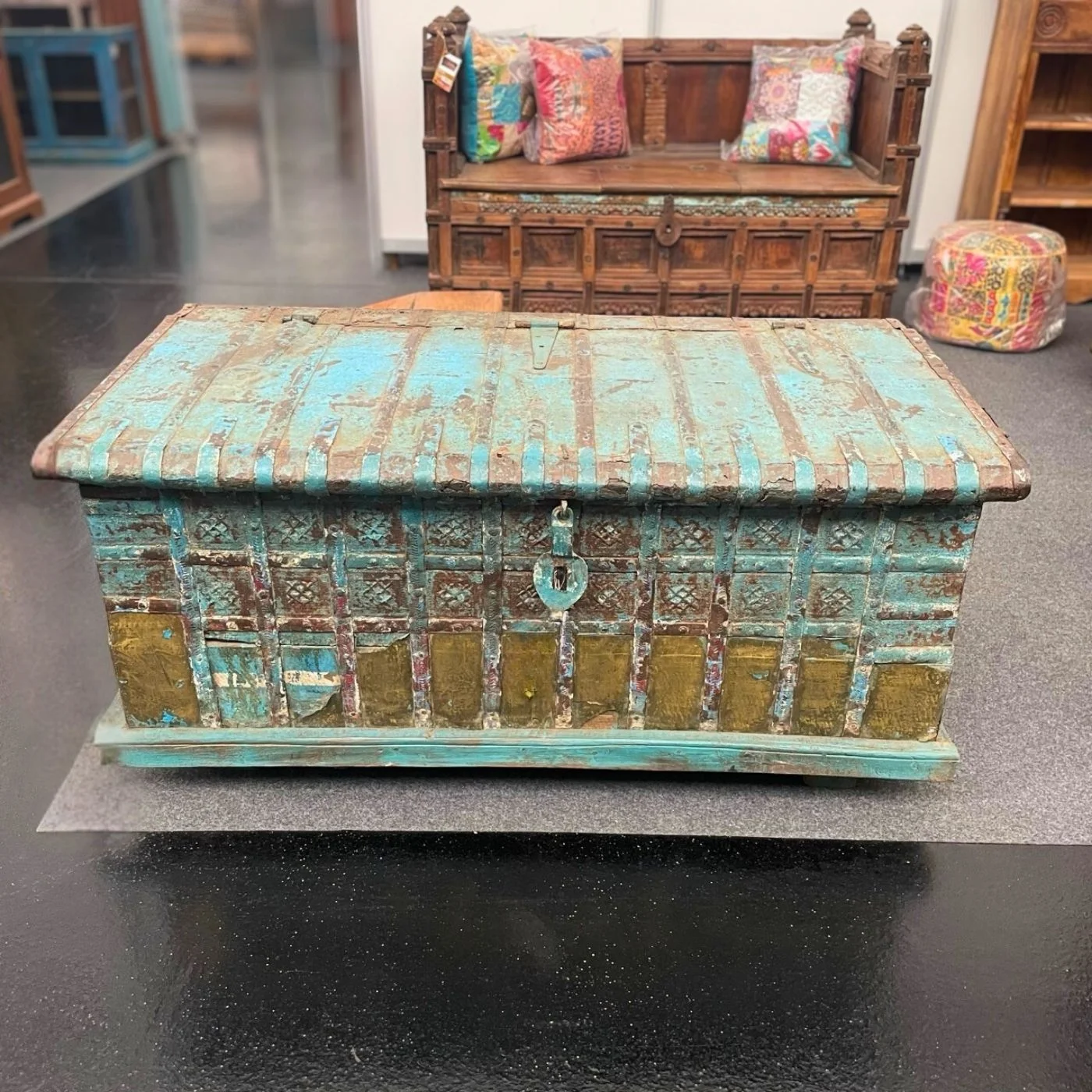 Indische Truhe