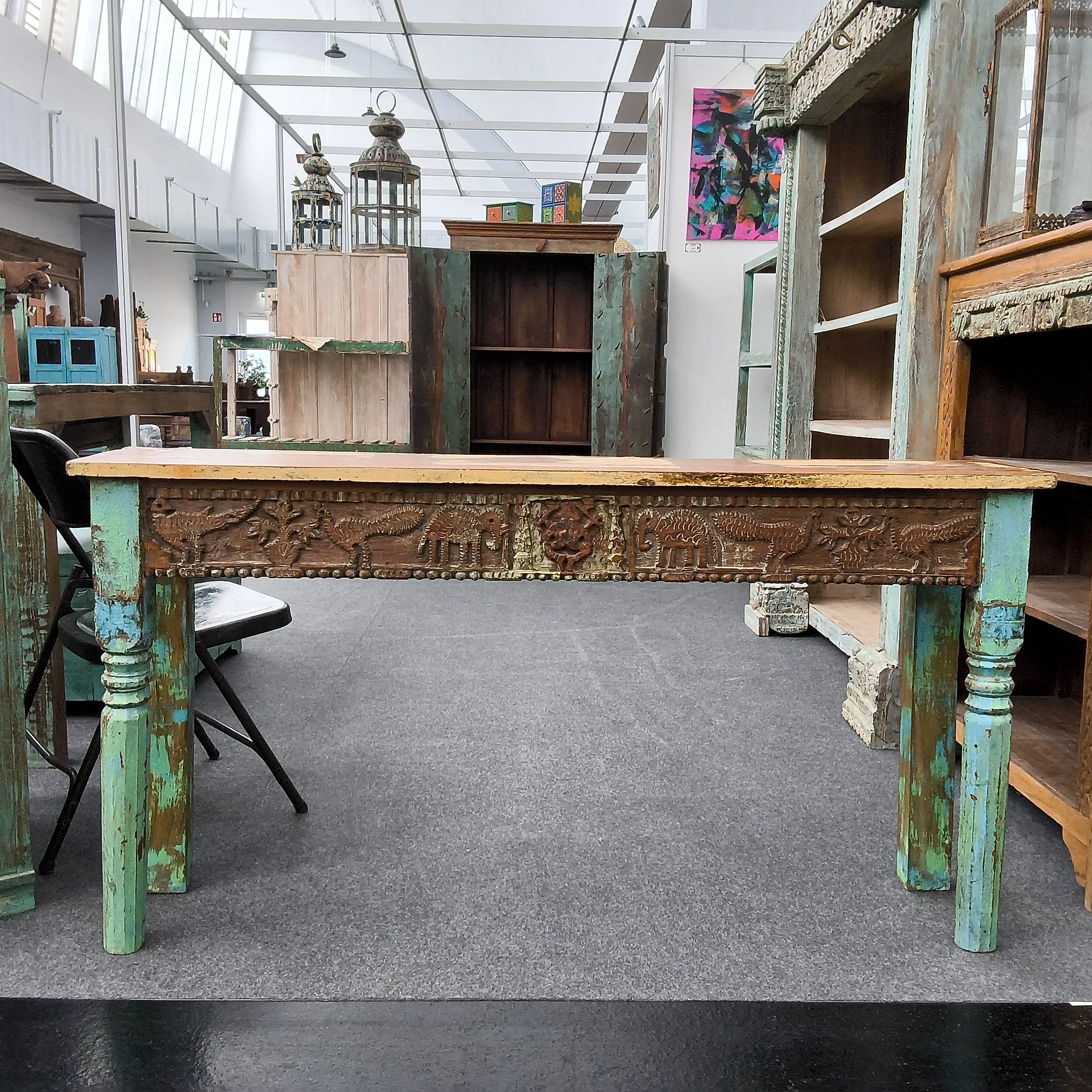 Konsolentisch Holz