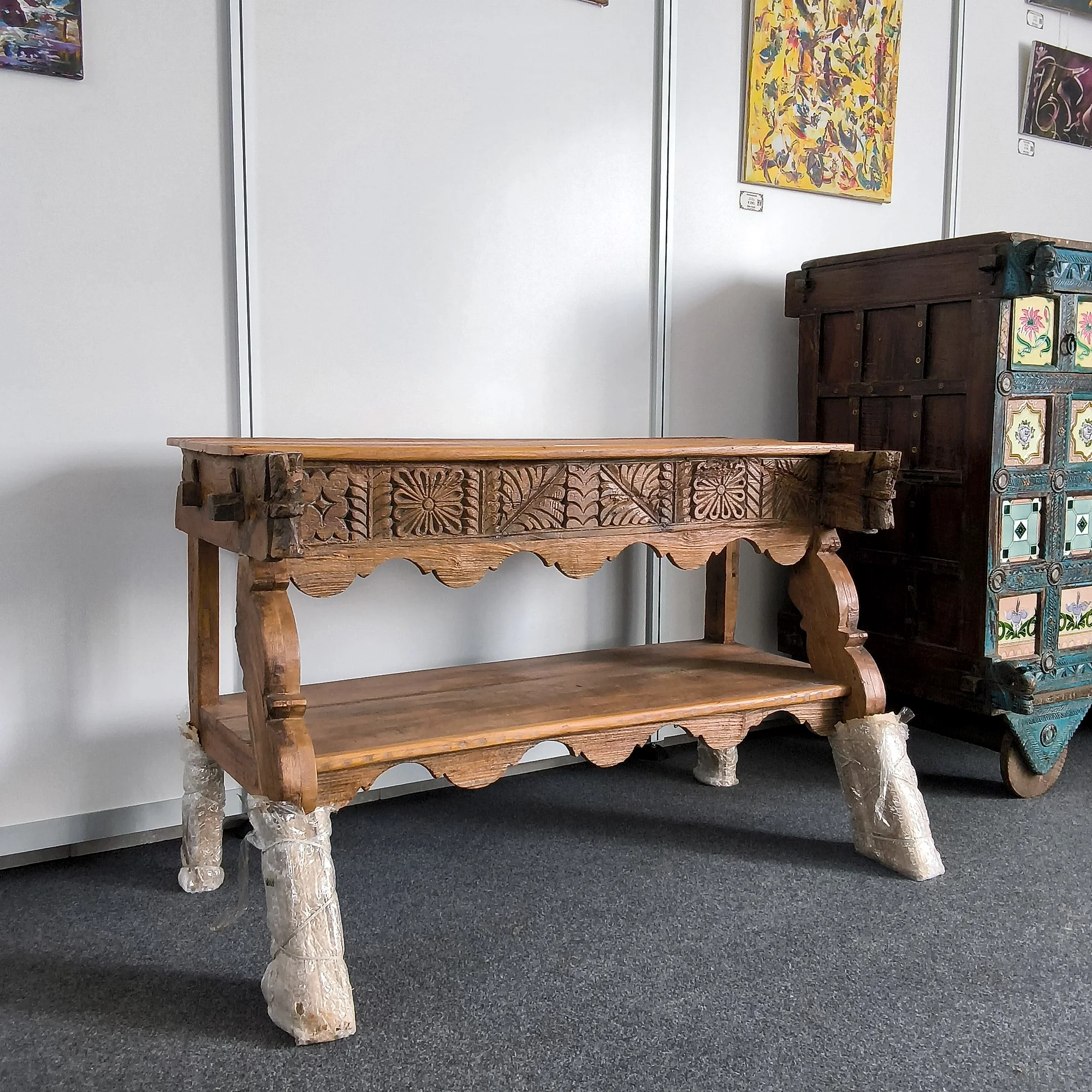 Konsolentisch Holz