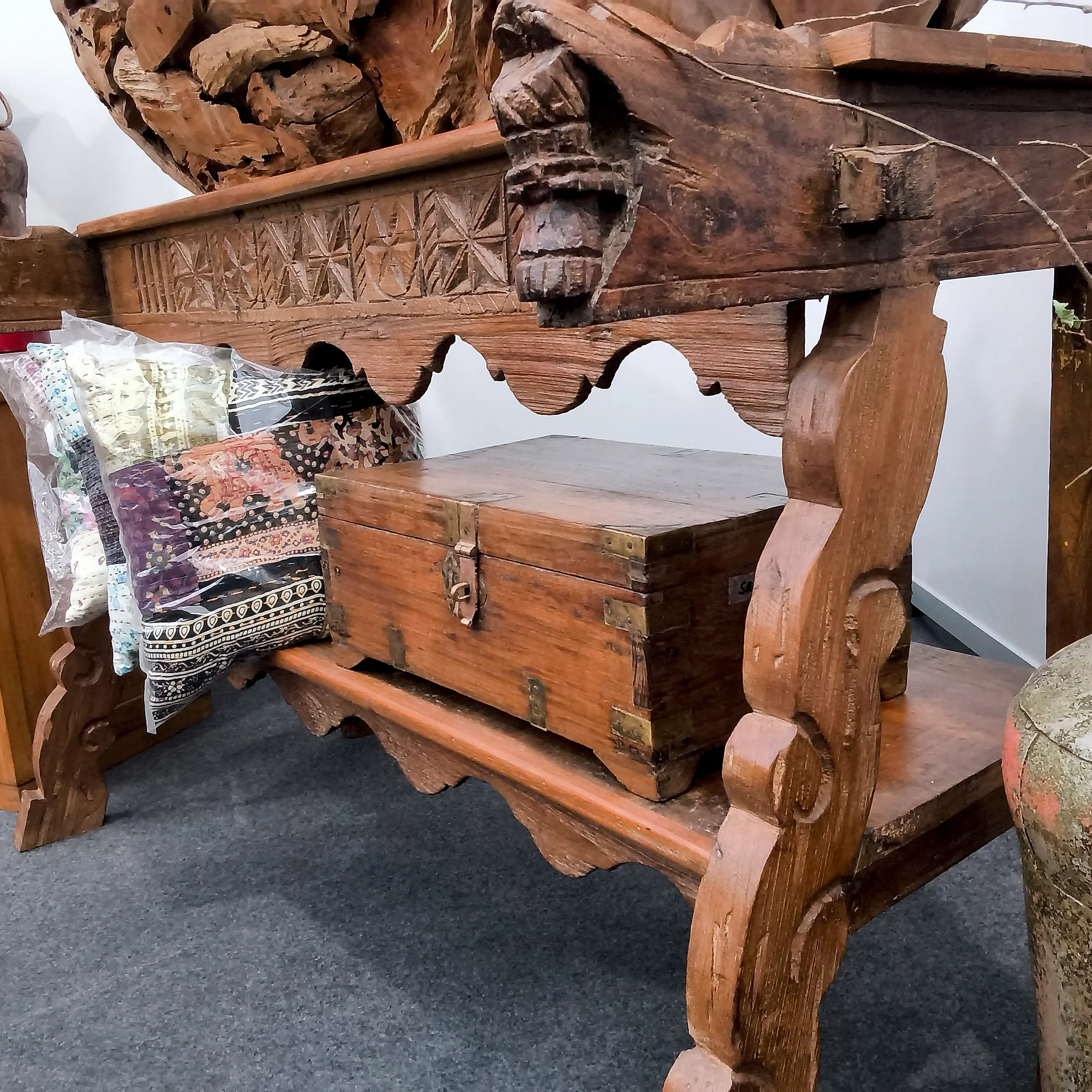 Konsolentisch Holz