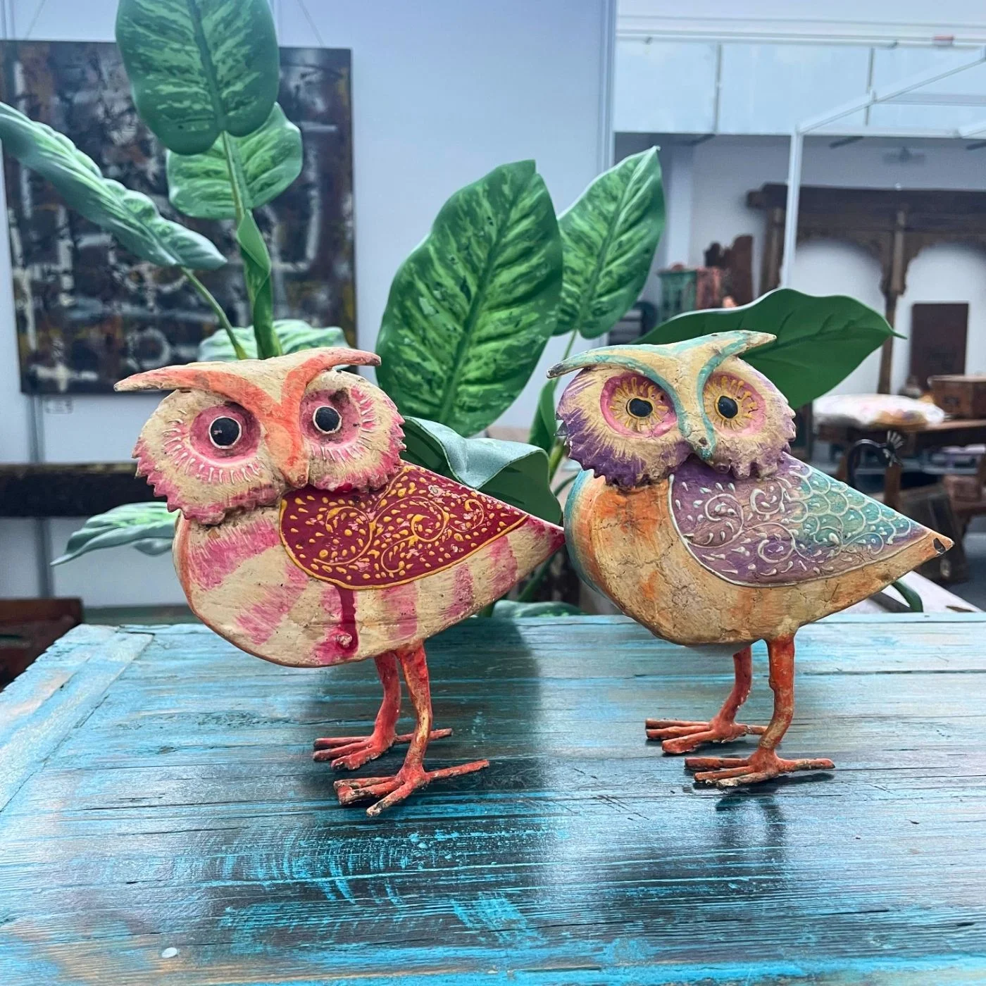 Dekorative Eulenfigur