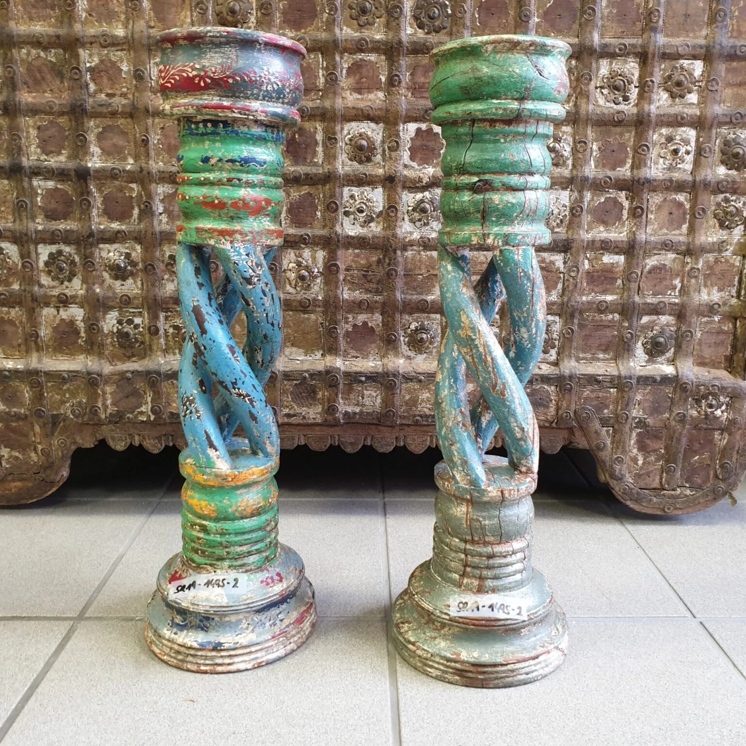 Kerzenständer 45cm Holz