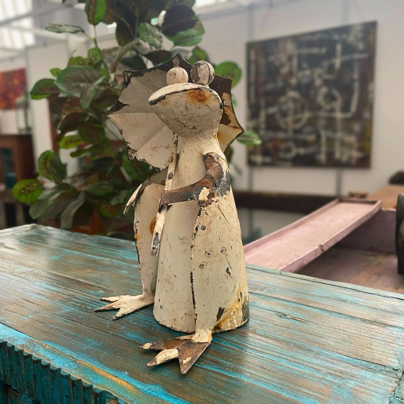 Dekorative Metallfiguren mit Charakter