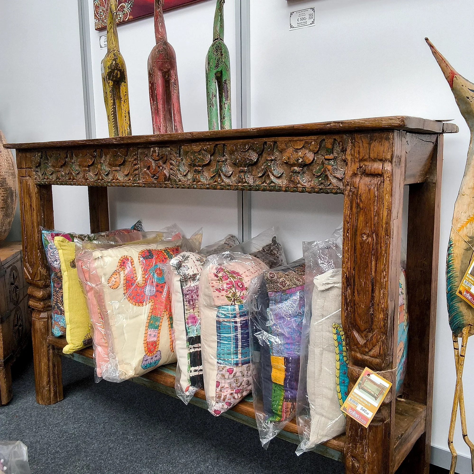 Konsolentisch Holz