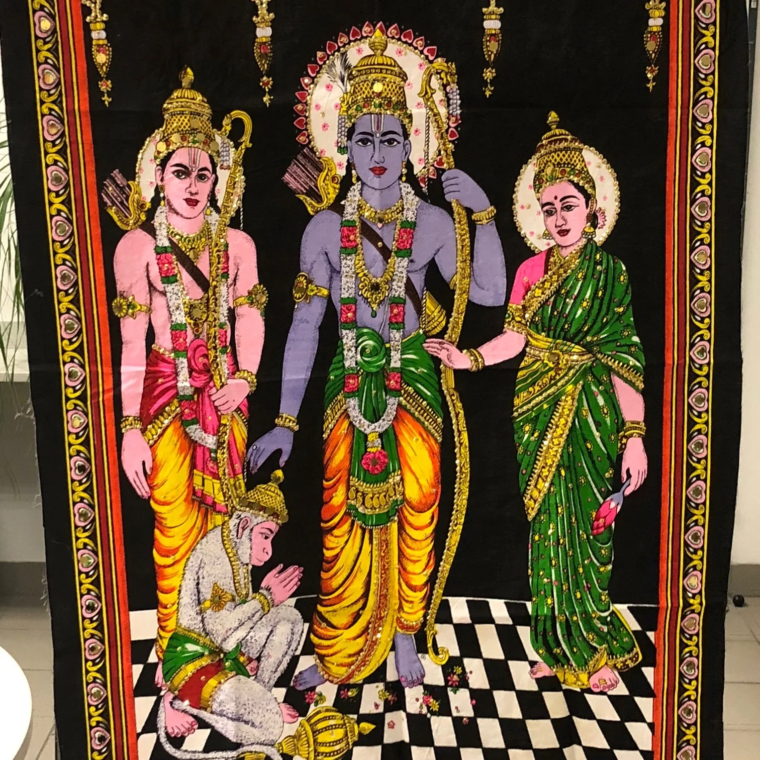 Traditionelle Indische Tücher 107x75cm