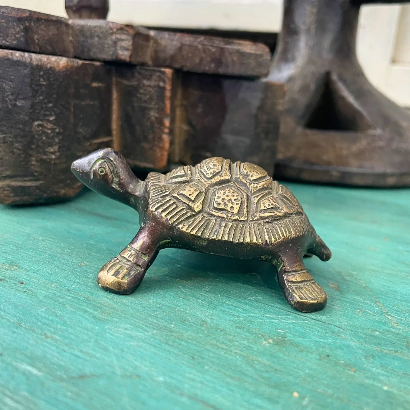 Schildkröte Messing