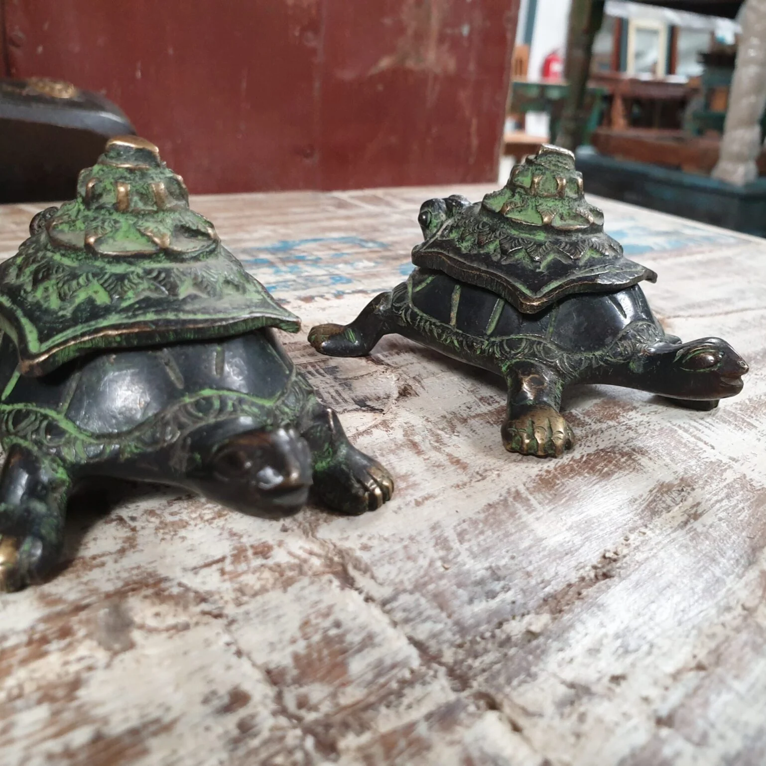 Schildkröte Messing